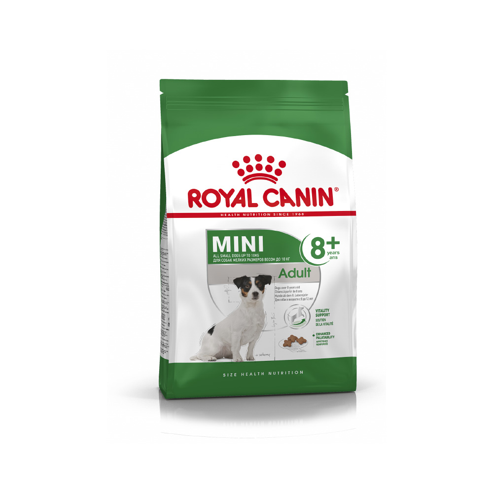 Т00008701 Корм для собак Size Mini Adult +8 для мелких пород старше 8 лет сух. 2кг ROYAL CANIN 