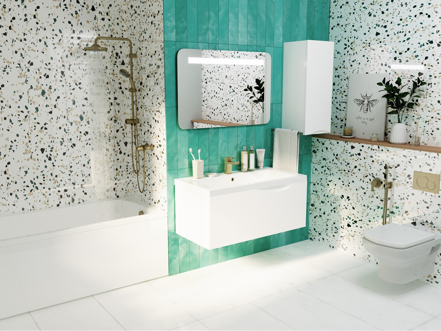 У23253 Зеркало Гармоника 60 Лайт 1 Marka Гармоника  - Вид №1