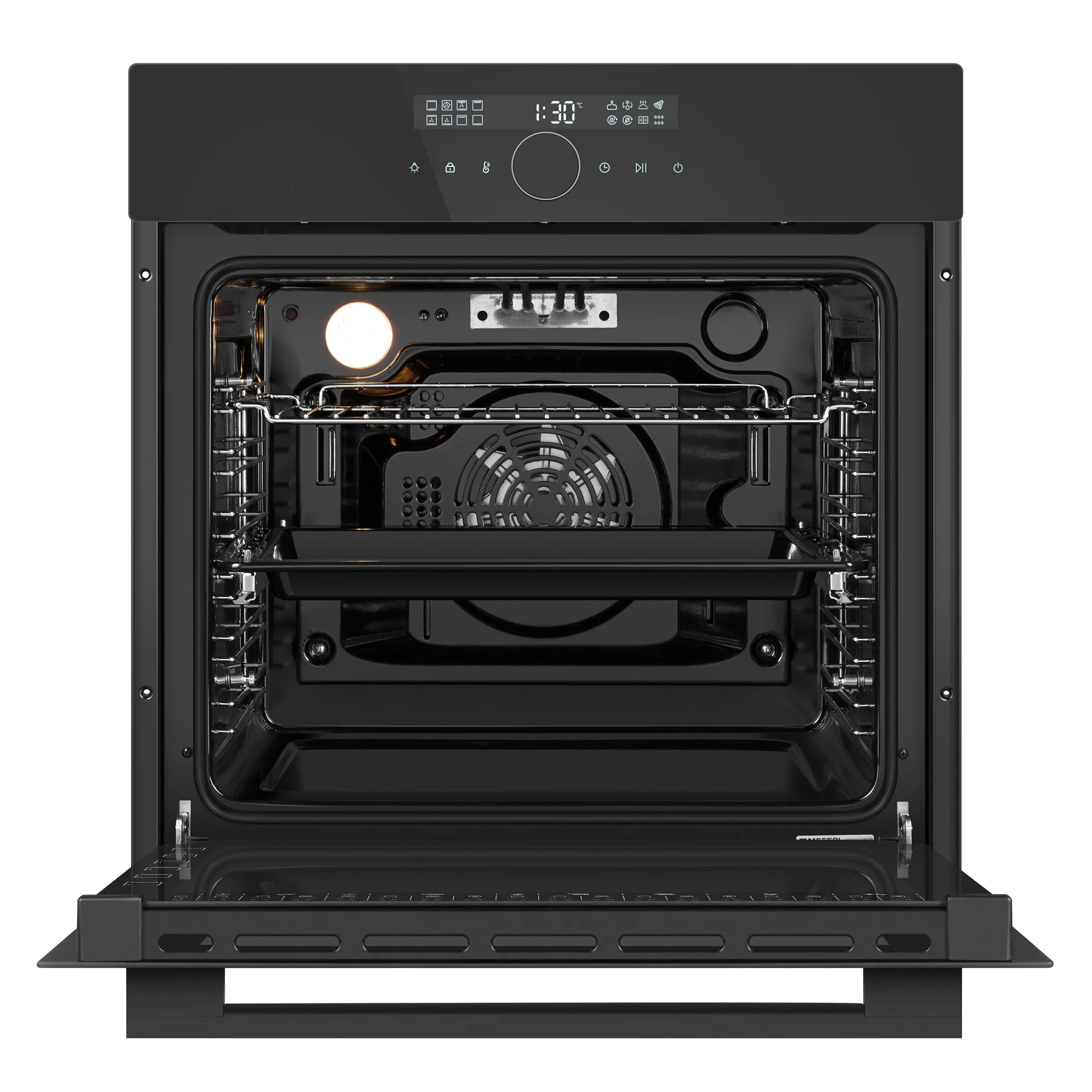 9168831 Электрический духовой шкаф Meferi MEO6017BK ULTRA черный STDN-0087131 - Вид №3