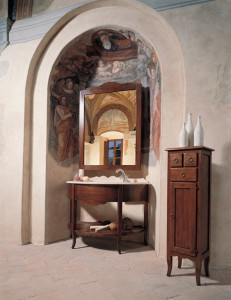 9036 Tifernoit Композиция для ванной в цвете блонд орех Bagno