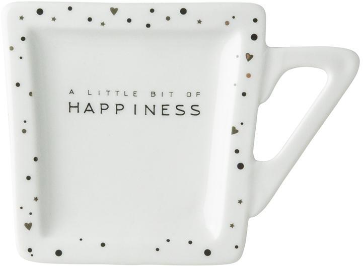 Блюдце для чайных пакетиков DUTCH ROSE Happines gold Dutch Rose Amsterdam 179479