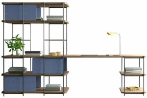 Momocca Книжный шкаф с письменным столом Julia Jo04