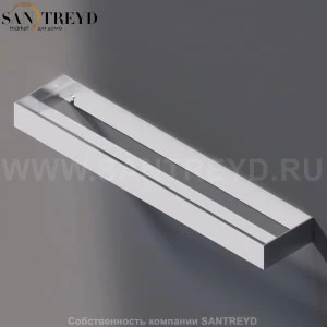Agape 369 Двойной полотенцедержатель 60 см хромированный сатин A369209SP