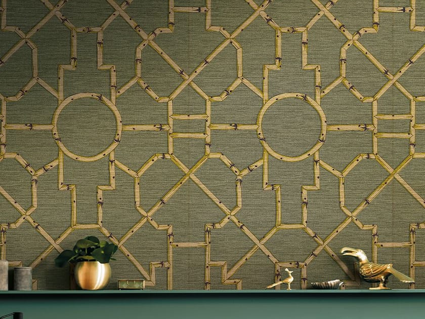 Нетканые обои с рисунком Jannelli&Volpi SCALAMANDRÉ ARCH-00136590