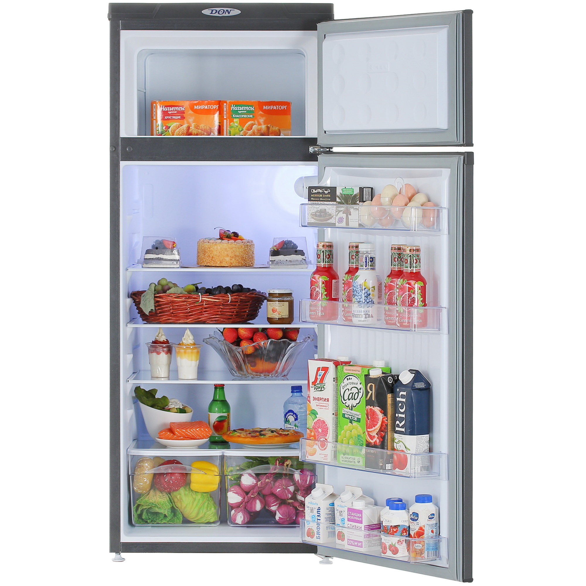 5301358 Холодильник с морозильником   DON R-216 G серый STDN-0024592 - Вид №5