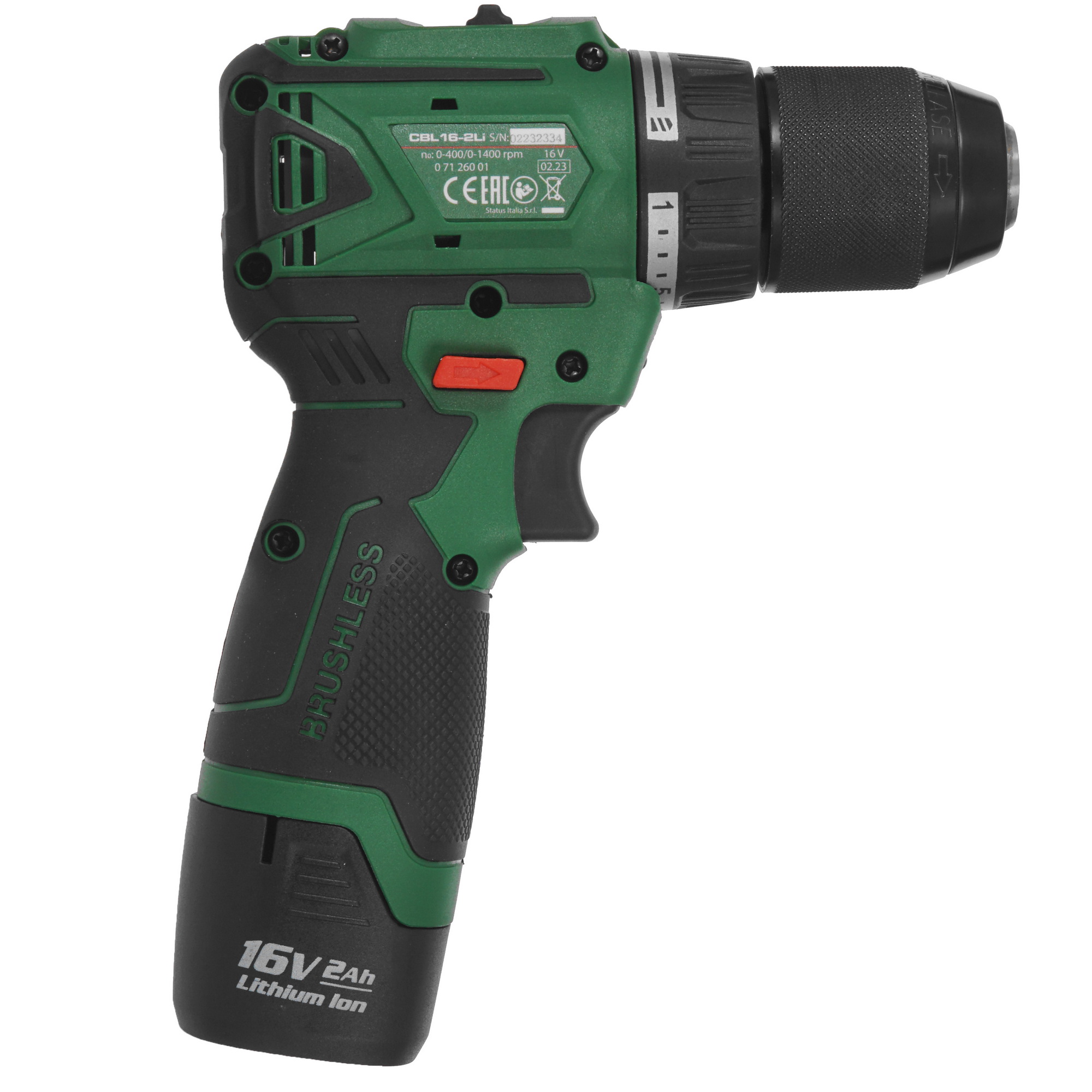 Дрель-шуруповерт STATUS CBL16-2Li 9974372 STDN-0103879 - Вид №1