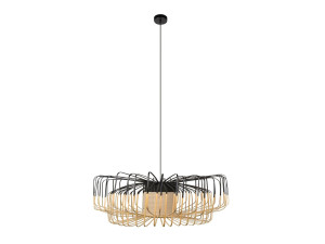 Бамбуковый подвесной светильник