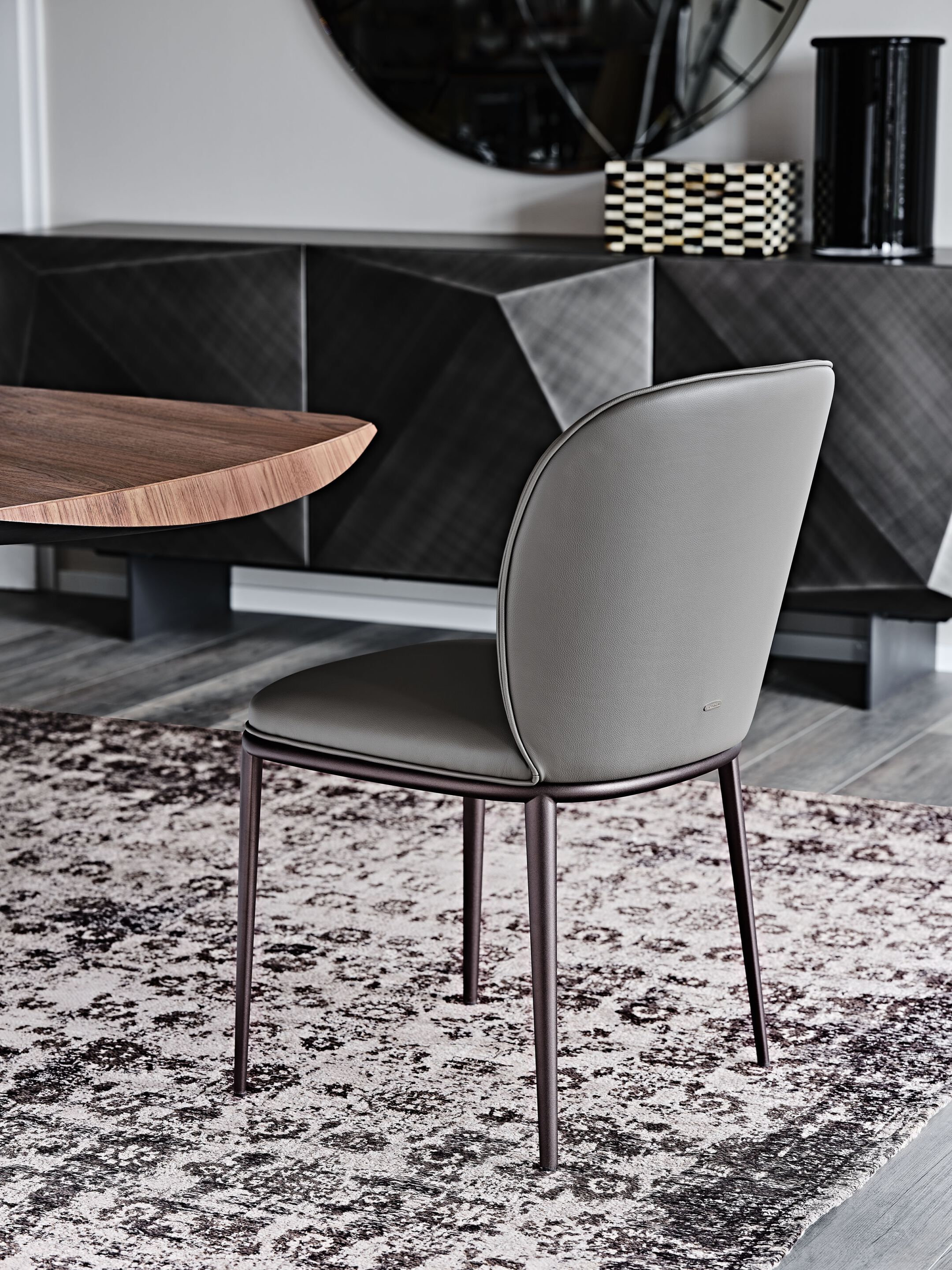 Кожаный мягкий стул Cattelan italia CHRIS ML ARCH-00072828 - Вид №3