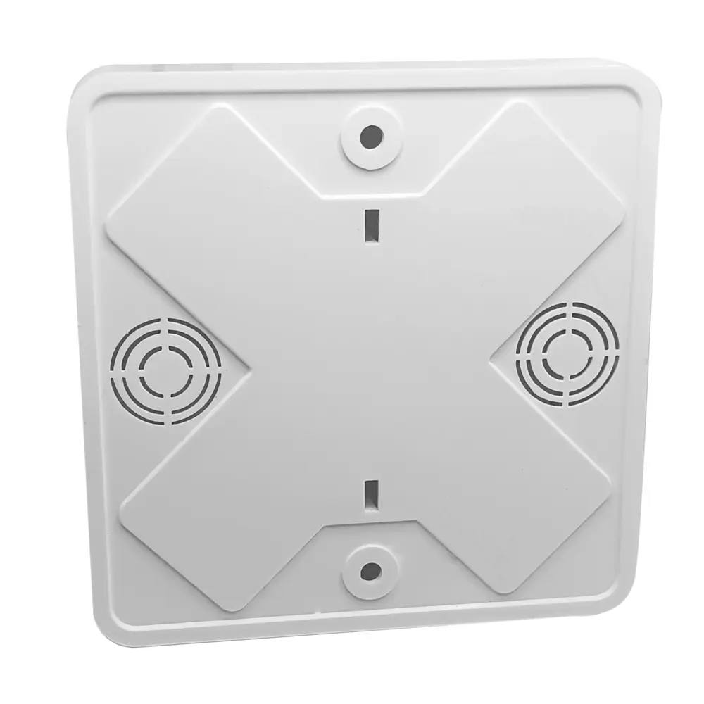 Распределительная коробка открытая Mirkl 75x75x28 мм 2 ввода цвет белый STLM-2135145 - Вид №1