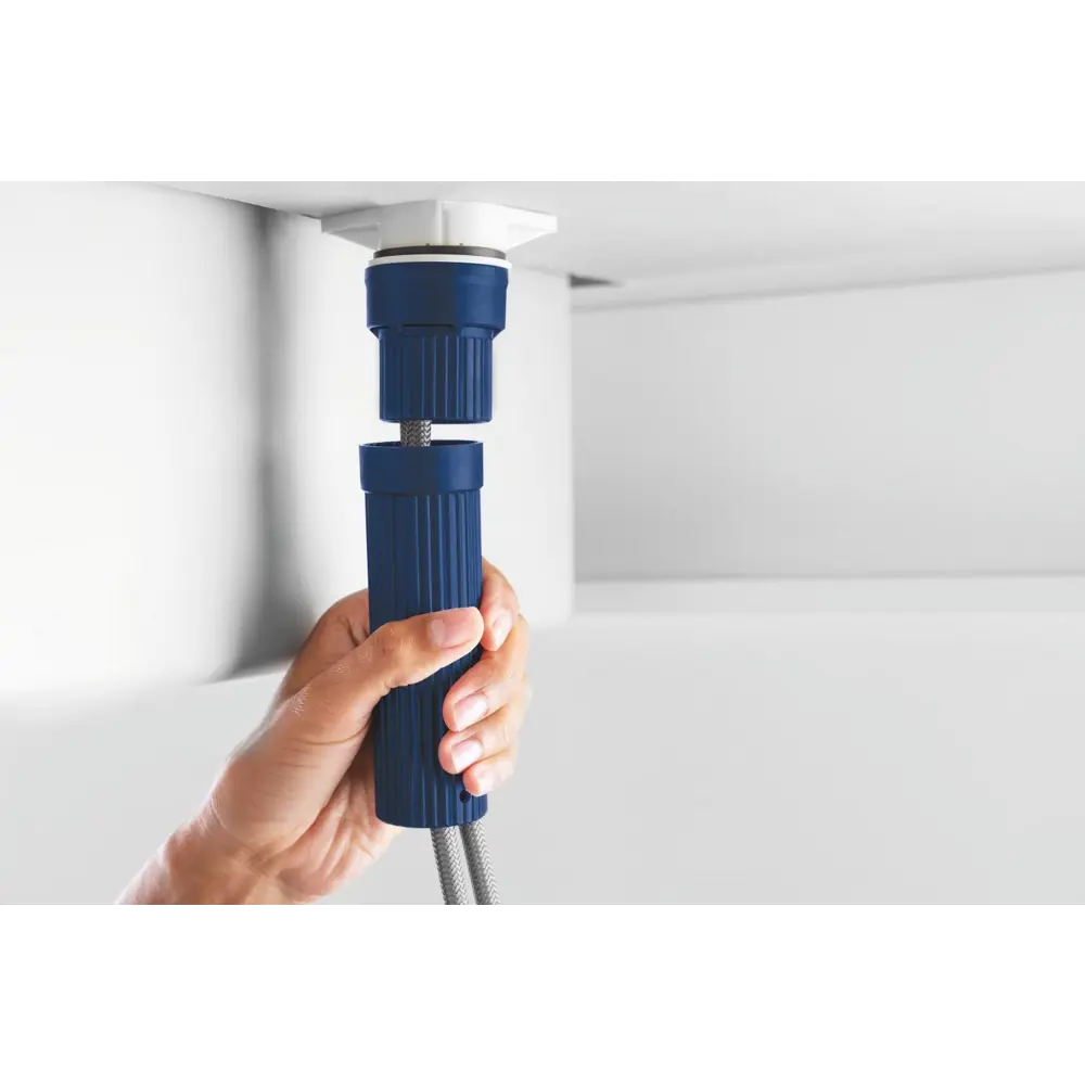Смеситель для мойки GROHE Swift New с низким изливом, латунь, цвет серебристый 82041415 STLM-2061147 - Вид №8