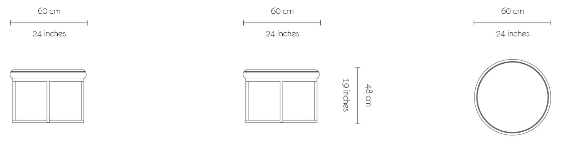 Кожаный низкий мягкий стул MORADA Hope ARCH-00146991 - Вид №3