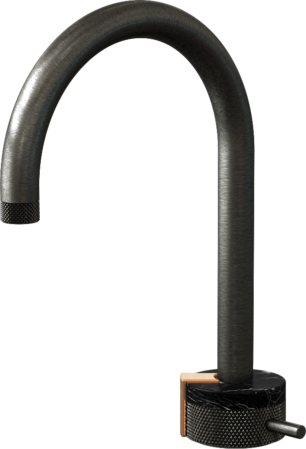 E-11502-R2MB-L2BRG-BOX Однорычажный прогрессивный смеситель для раковины - излив 16см GRAFF MOD+