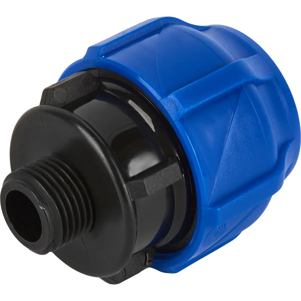 Муфта комбинированная ПНД Valfex 1/2"x32 мм НР 121001132012 89106757 STLM-2106599  - Вид №1