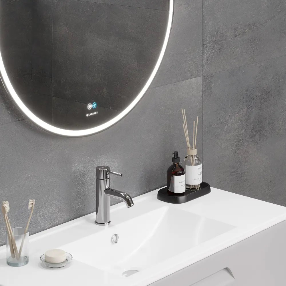 Ceradim Calgary Nero — керамогранит графит 60×120 см 89367345 STLM-1456031