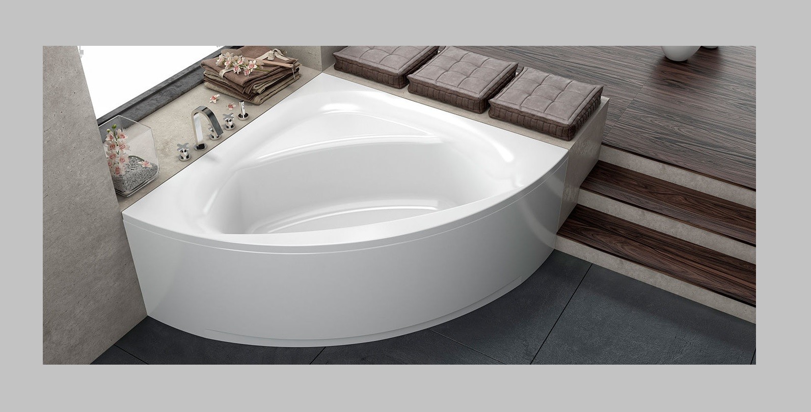 Акриловая ванна Kolpa-San Orfeo 00874 OPTIMA Словения - Вид №1