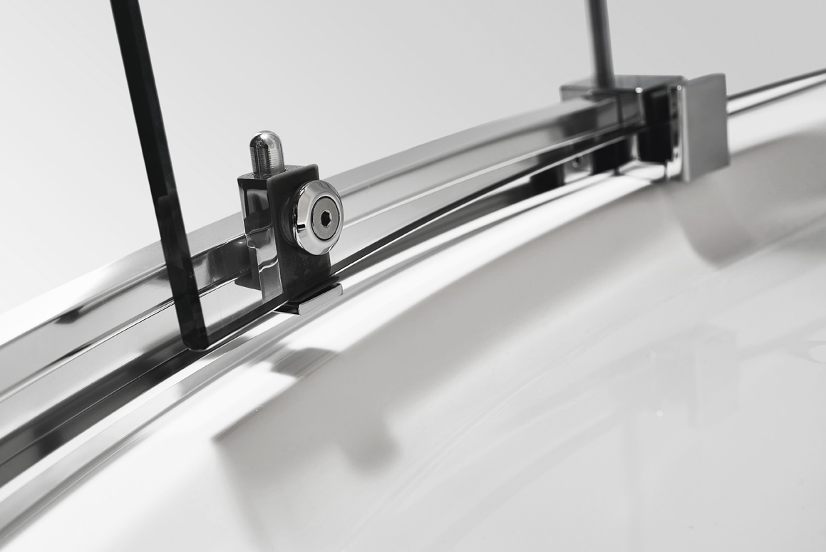 Душевой уголок CEZARES STYLUS-O-M-AH-1-150/90-C-Cr - Вид №3