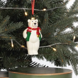 89378976 Украшение елочное «Медвежонок», 934570 12.2x6.6x4 см, цвет разноцветный STLM-1447457