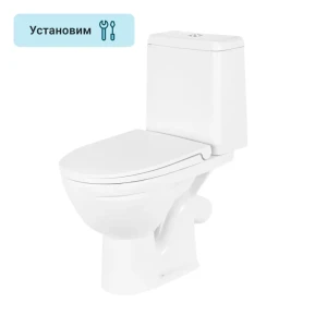 Унитаз-компакт Sensea Симпл косой выпуск двойной слив