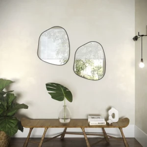 КОНТИНЕНТ Зеркало интерьерное 50х60 см с серым кантом 89367605