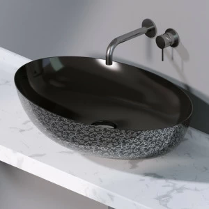 L600401P Накладная раковина на столешницу  овальная A. e T. Italia ELITE