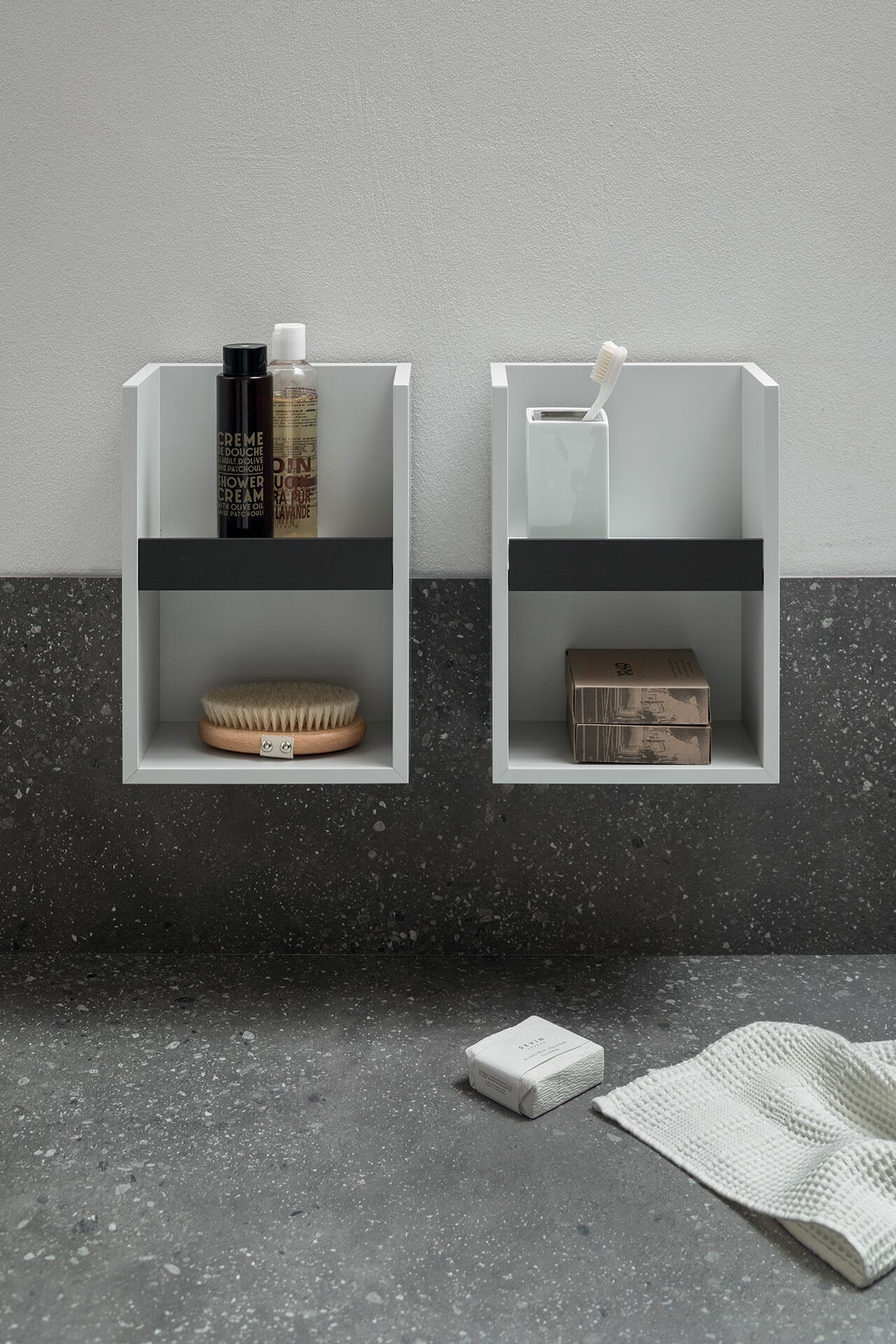 Подвесной шкаф с одной раковиной со встроенной раковиной ARCOM Rail ARCH-00146597 - Вид №3