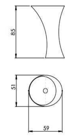 Hilton white Mastella  Раковина  - Вид №4