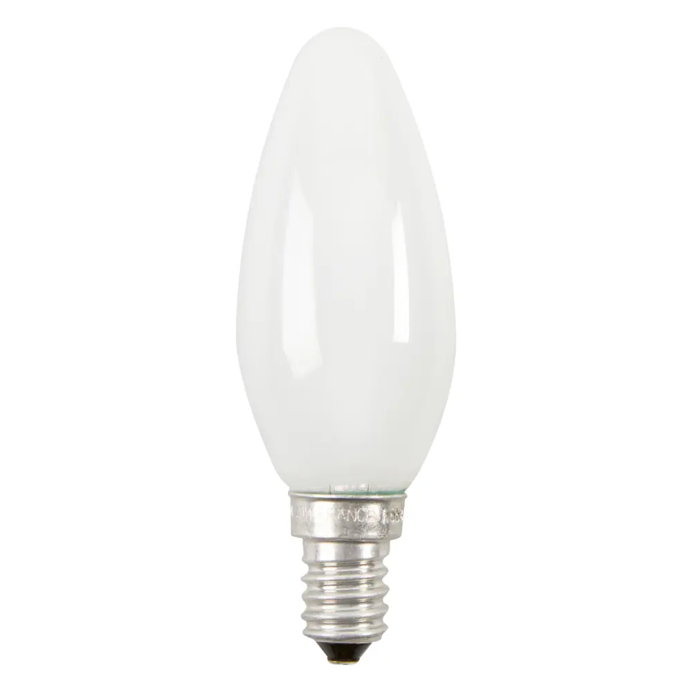 Лампа накаливания Osram E14 230 В 40 Вт свеча матовая 2 м2 свет тёплый белый STLM-2196282 - Вид №1