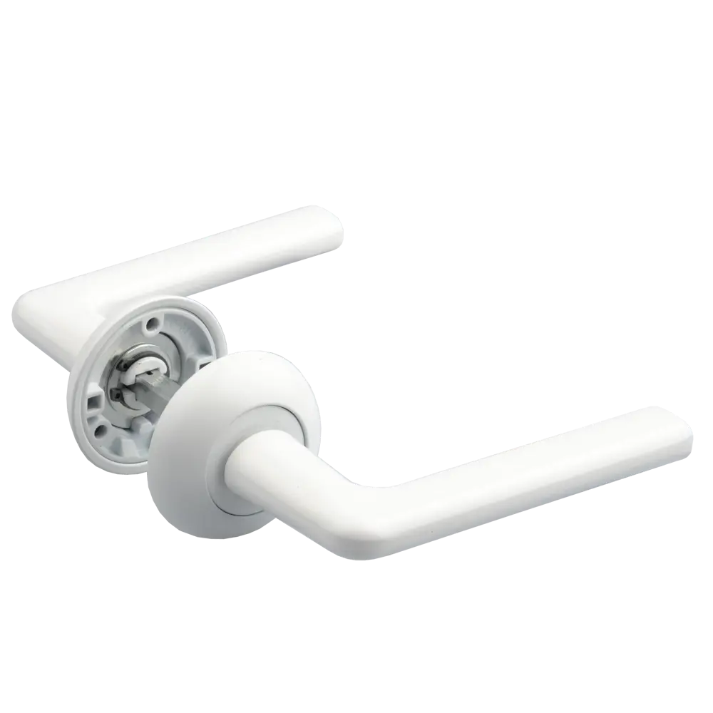 Дверные ручки ARMEX H-14083 для межкомнатных дверей, матовый белый 85083010 STLM-1462815