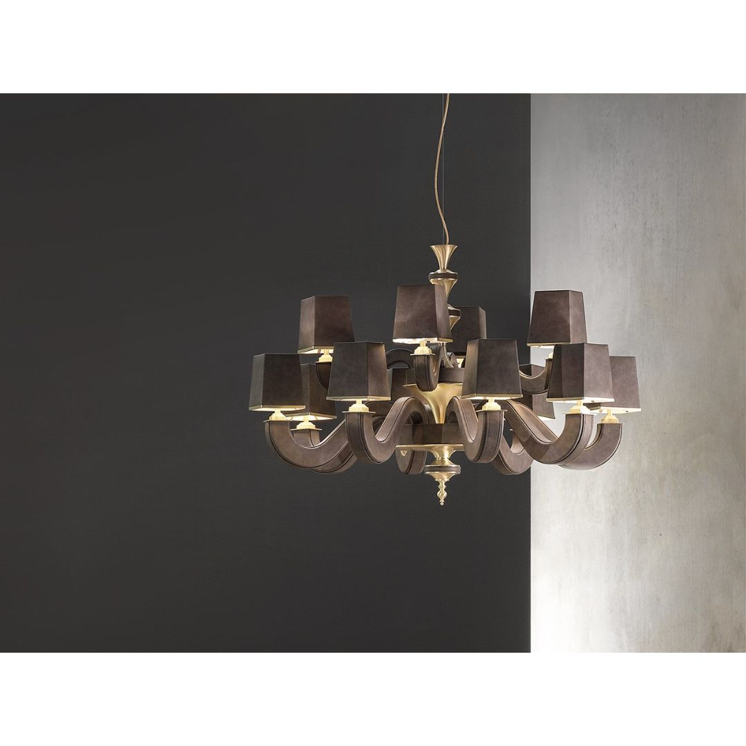 Masiero DARSHAN 8+4 G14+L01 люстра подвесная 116309 - Вид №1