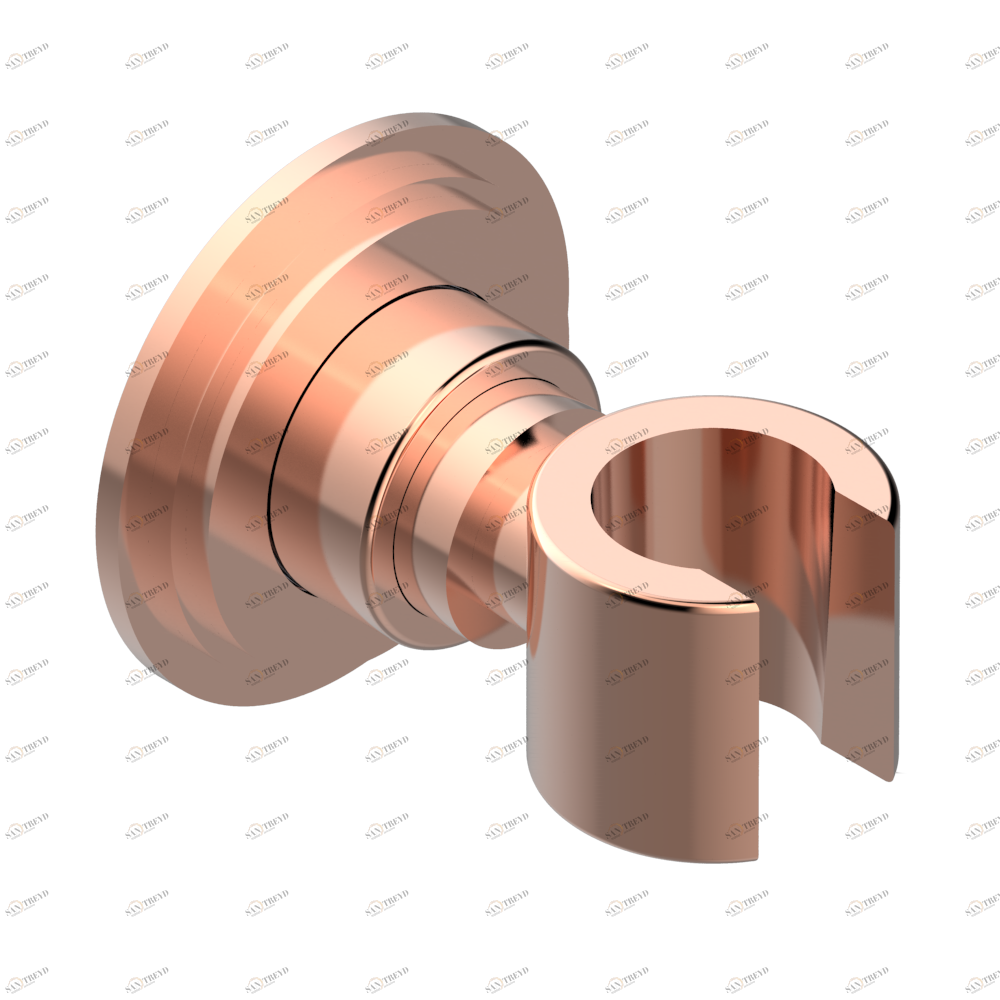 G2K-53F Кронштейн стационарный встраиваемый в стену Thg-paris Faubourg - белый фарфор Blush PVD G2K 53F CAT.F