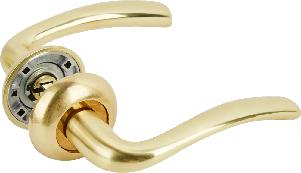 Дверные ручки EDSON EDS-65H-R1 в золотом исполнении 85170622