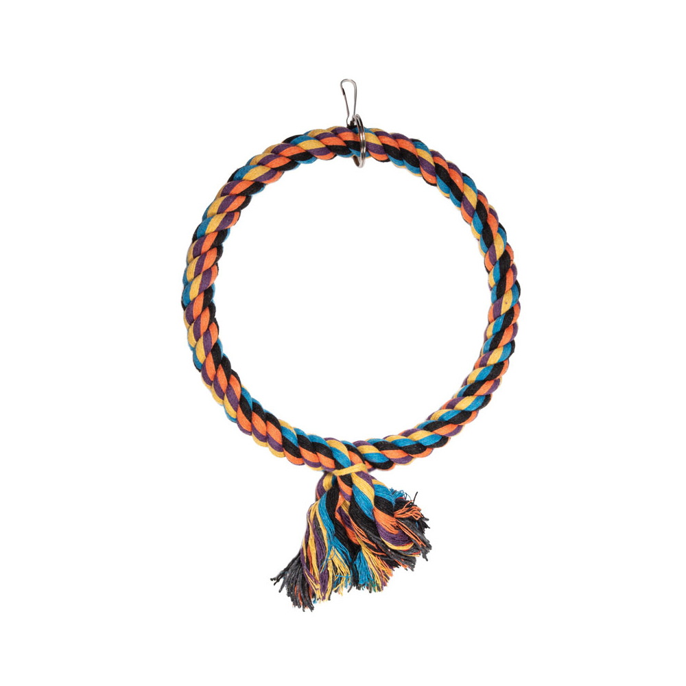 УТ0004335 Игрушка для птиц "Кольцо", d190/250мм TRIOL  - Вид №1