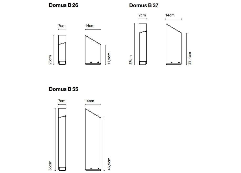 Алюминиевый светодиодный световой столб Marset DOMUS ARCH-00041860 - Вид №20