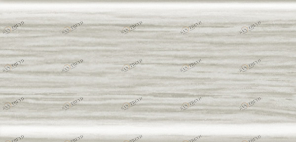 Плинтус пластиковый №112 Ясень серый RICO LEO 2541360