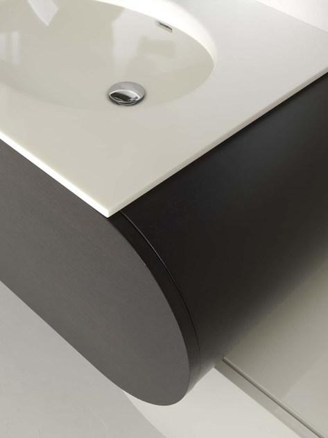 LASA IDEA Двойная подвесная тумба под умывальник с ящиками Flux_us sun-id-1407010 - Вид №3