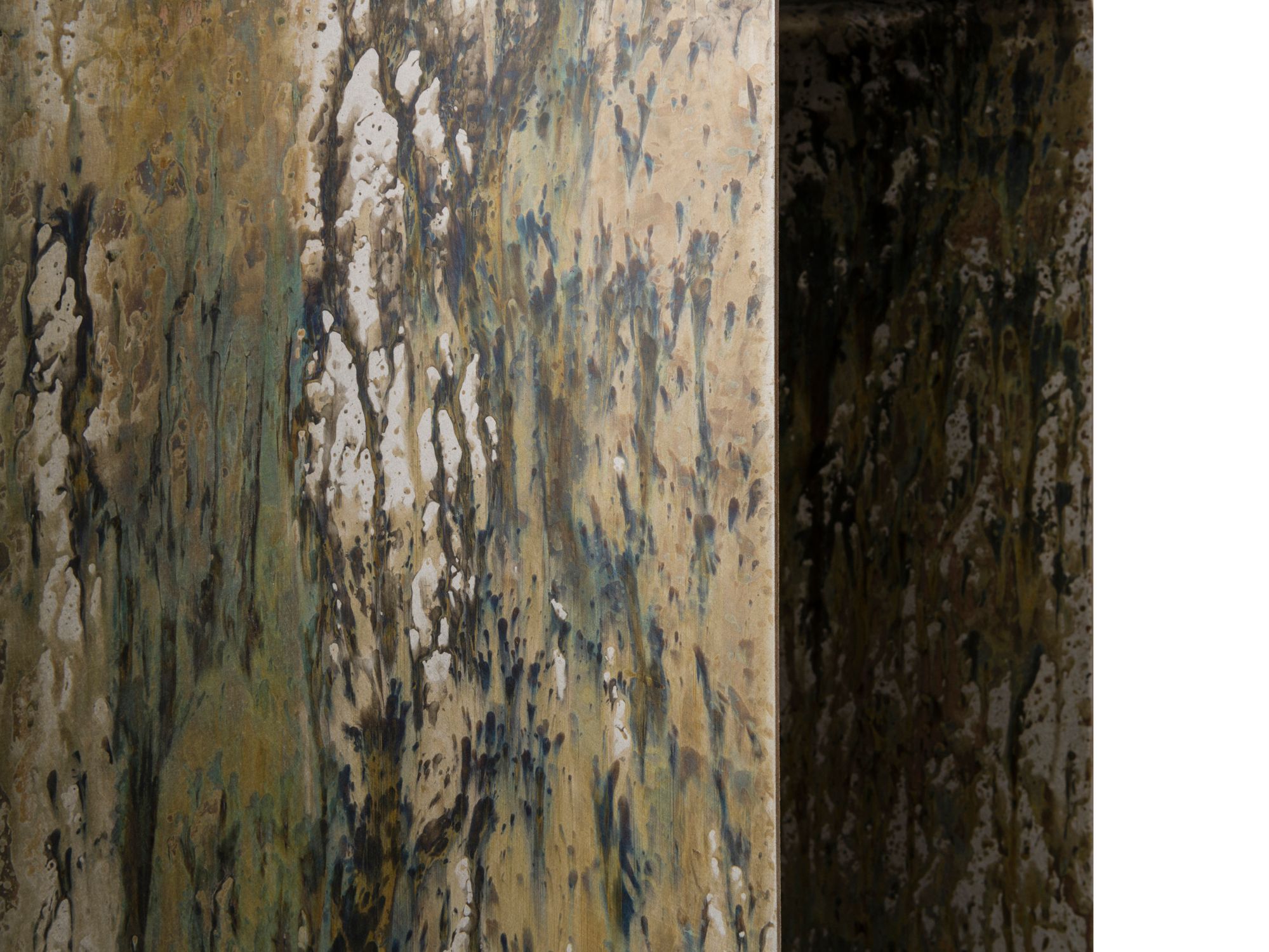 Железный книжный шкаф / журнальный столик Lusent35 параллелепипеды ARCH-00071000 - Вид №2