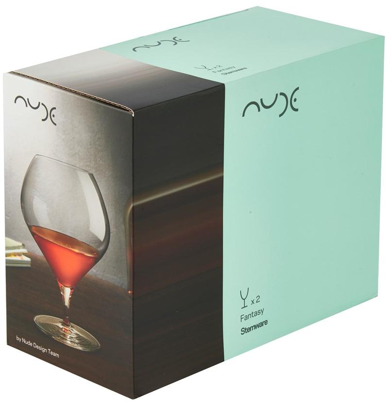 NUDE Набор из двух хрустальных коньячных бокалов Fantasy sun-id-1480636 - Вид №1