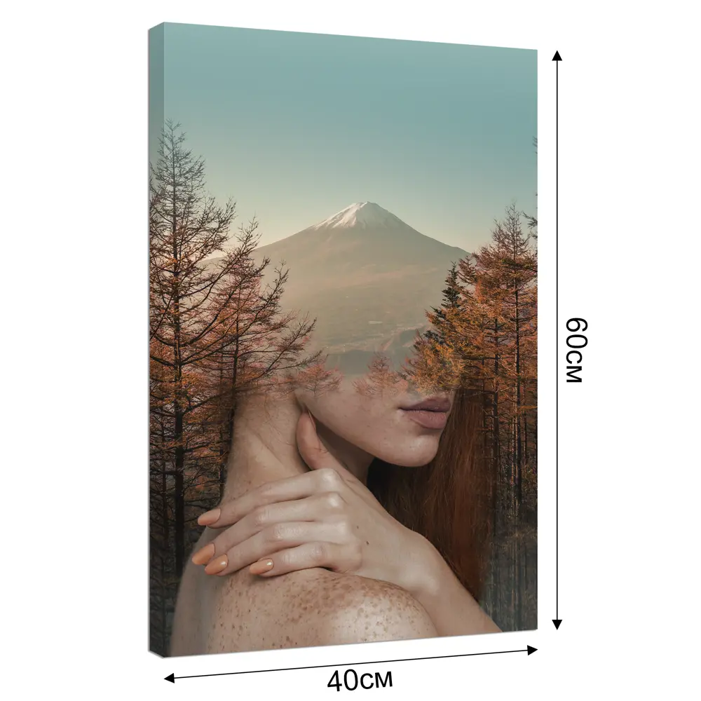 Картина на холсте Осеннее настроение 40x60 см Постер-лайн STLM-2081913 - Вид №2