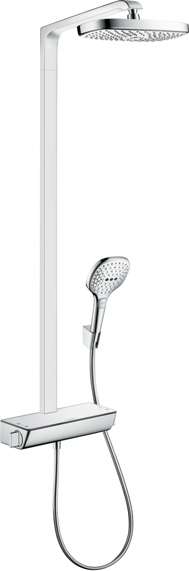27282000 Raindance Select E Showerpipe 300 2jet EcoSmart 9 л / мин с термостатом Hansgrohe 