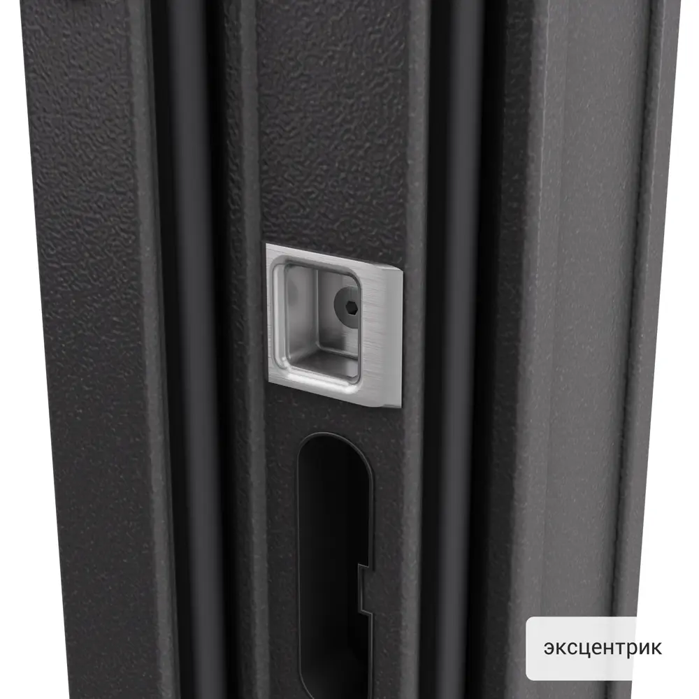 Дверь металлическая Контрол Танганика, 880 мм, правая, цвет белый TOREX STLM-2156037 - Вид №8