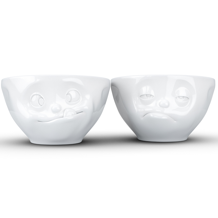 T01.26.01 Набор из 2 чаш tassen snoozy & tasty 200 мл белый Tassen by FIFTYEIGHT PRODUCTS 
