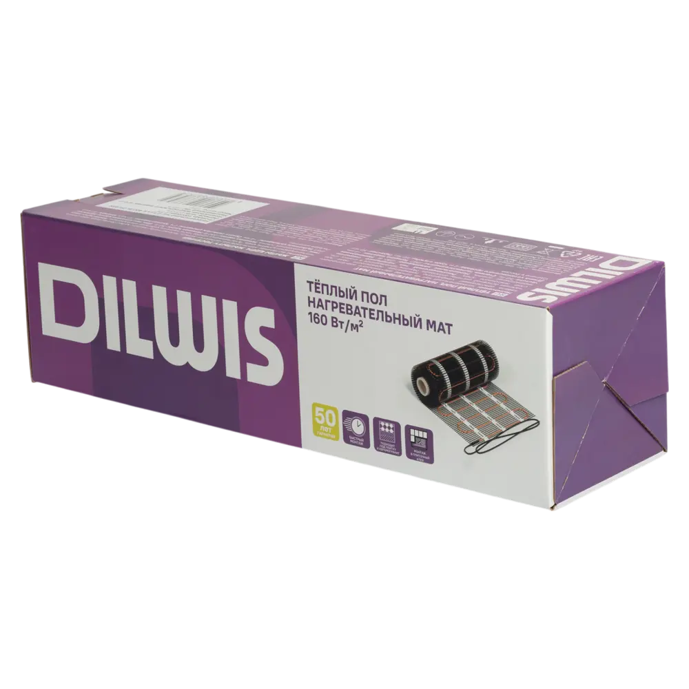 Нагревательный мат DILWIS для теплого пола 5 м² 800 Вт 89394463 STLM-1573620 - Вид №2
