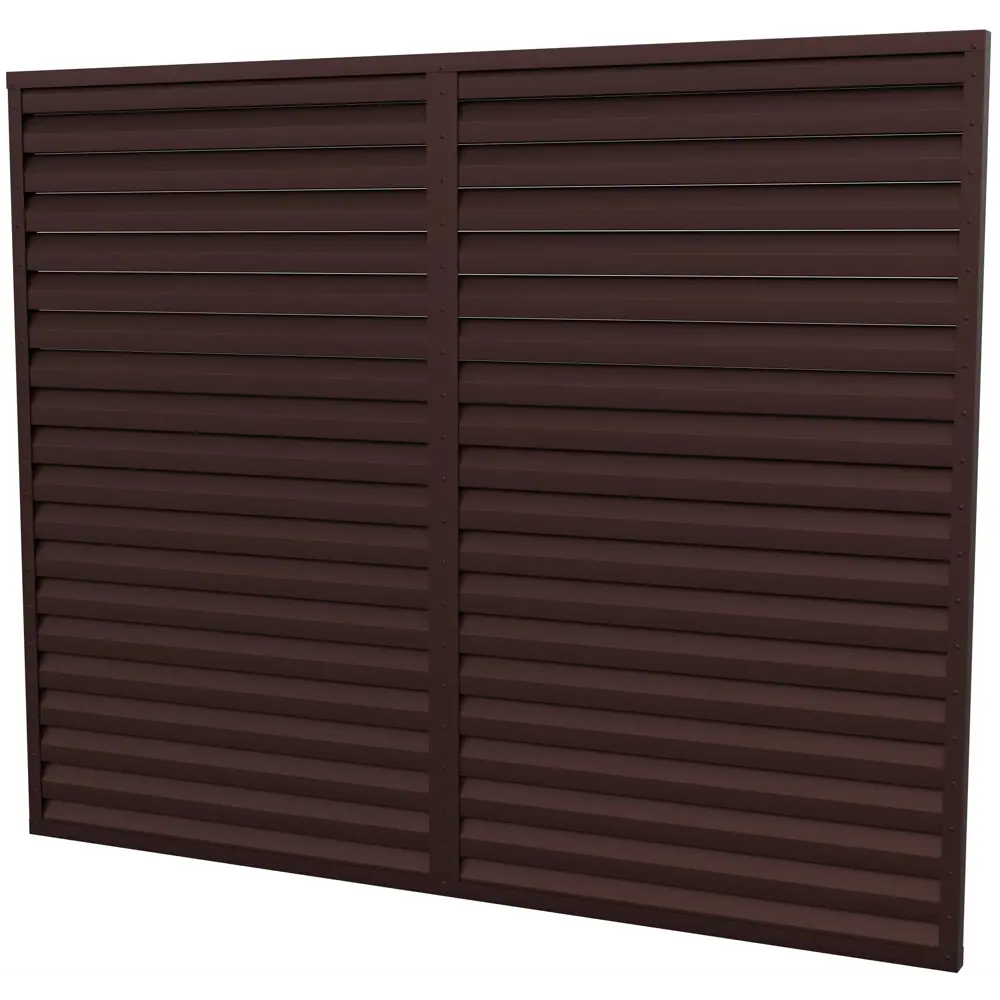 Santreyd Забор-жалюзи Вершина 2,5×2 м - приватность и вентиляция 88698250 нет STLM-1537969