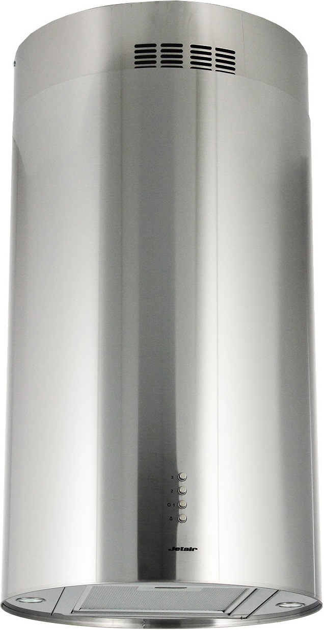 1106588 Вытяжка островная Jetair PIPE ISLAND IX/A/43 серебристый STDN-0003486