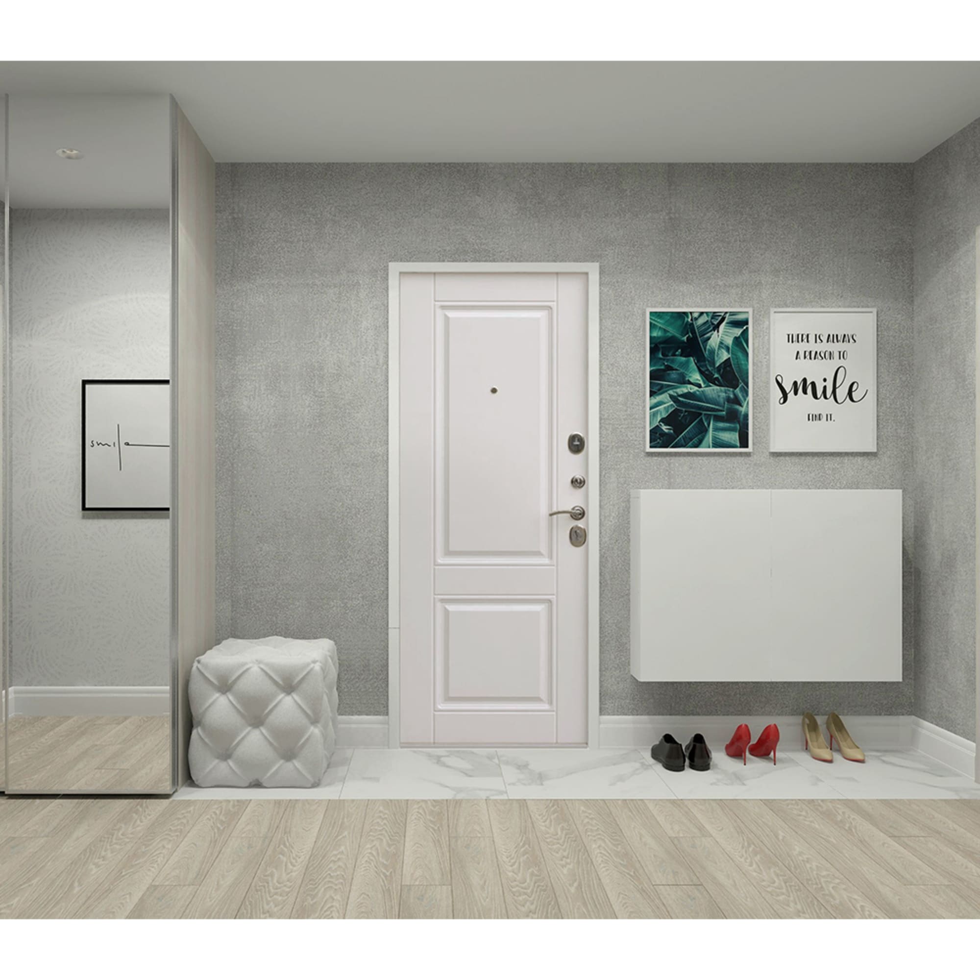 82672807 Дверь входная металлическая Танганика, 960 мм, левая Santreyd  - Вид №10