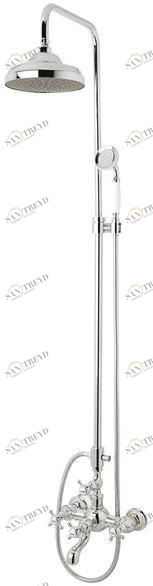 Bronces Mestre Настенная душевая стойка с ручным душем Retro 035016.c00.50