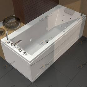 Гидромассажная ванна Wellis Vitalia Hydro™ sun-id-296352