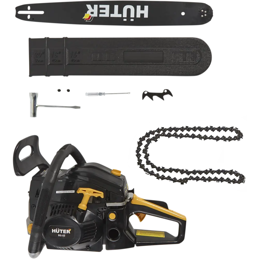 Пила цепная бензиновая Huter BS-52, 2800 Вт 82396611 STLM-2162049  - Вид №2