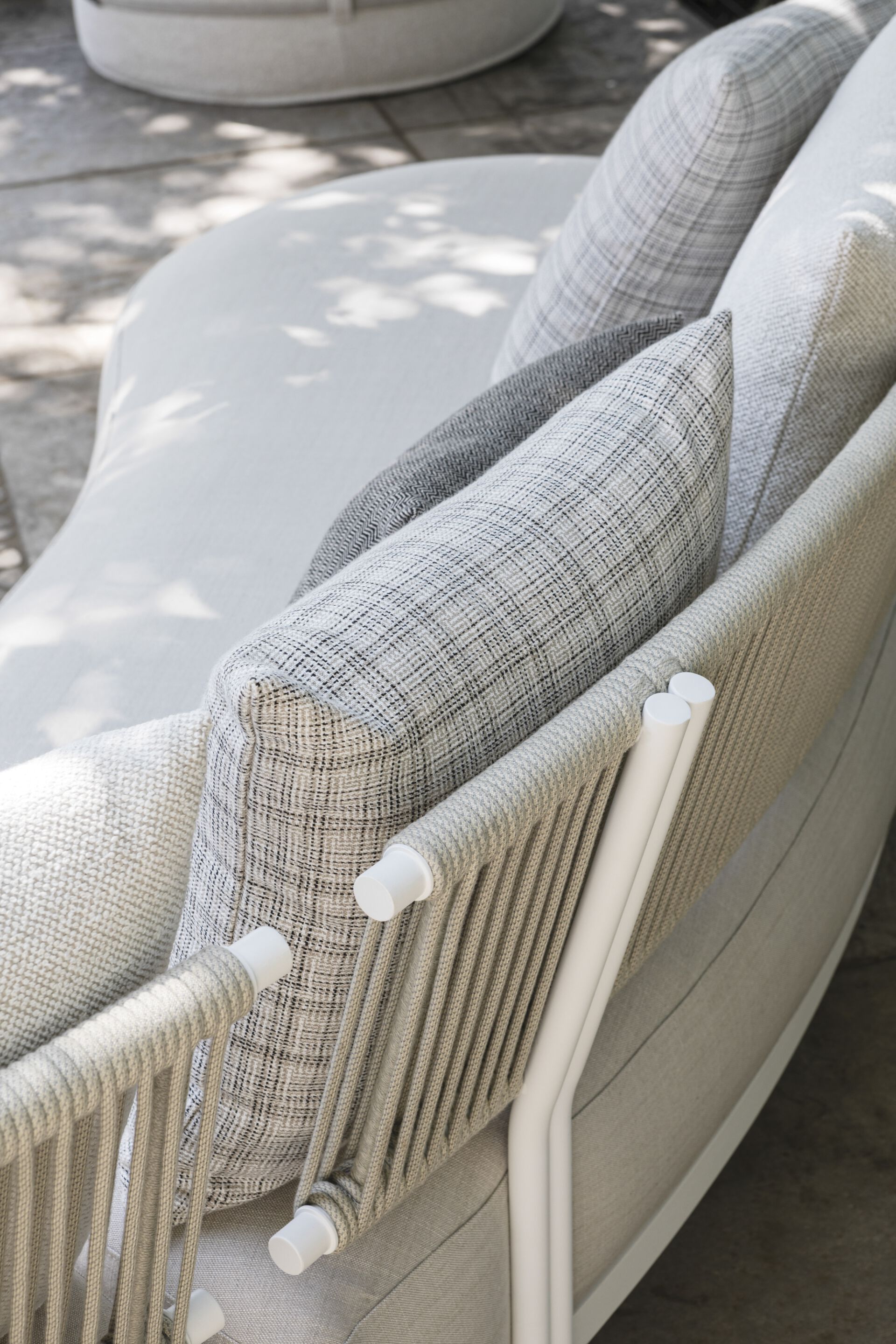 2-местный изогнутый тканевый садовый диван Atmosphera Лотос ARCH-00077238 - Вид №6