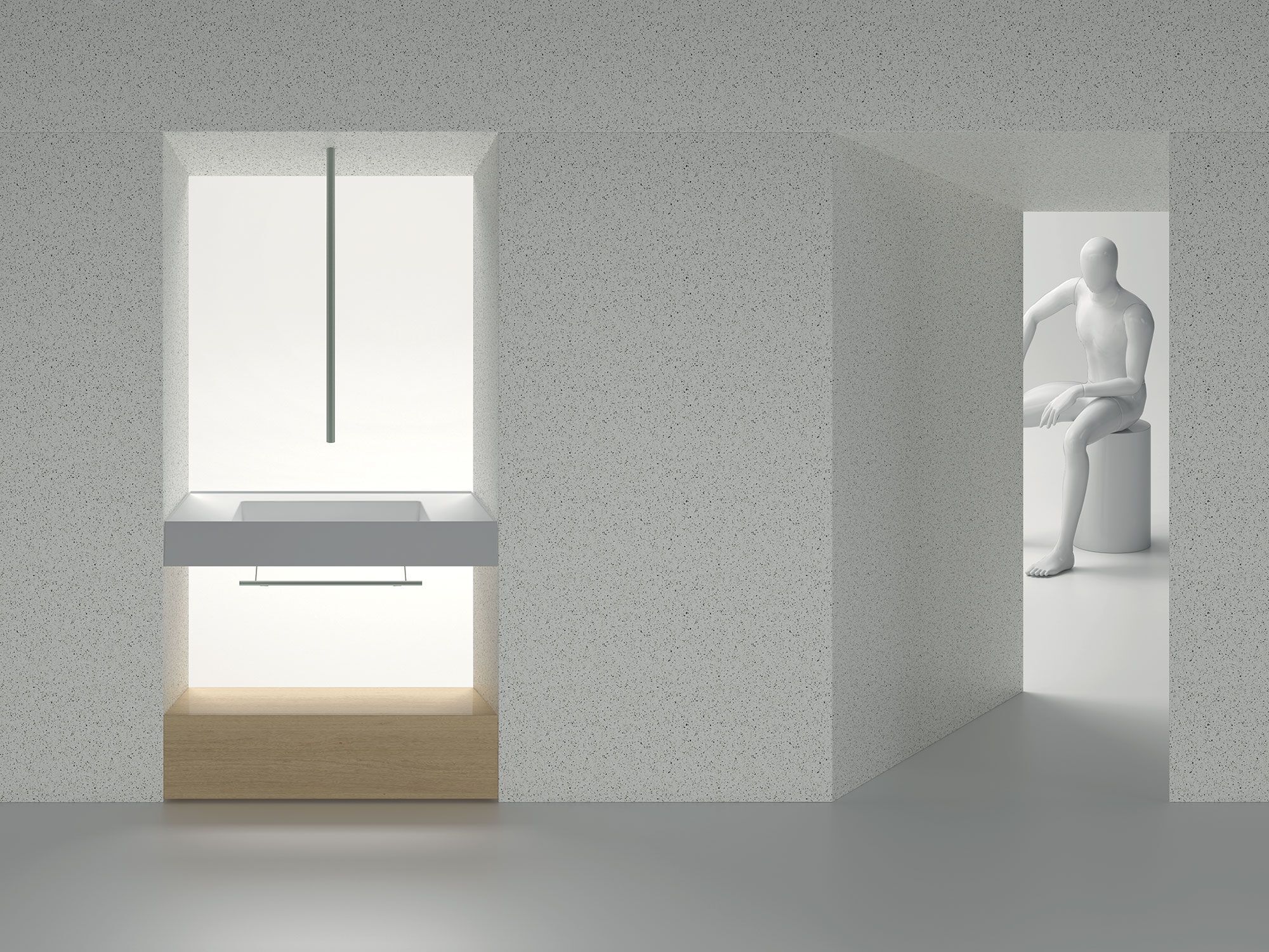 Прямоугольная раковина Domus Falerii Lavatrucco ARCH-00153195 - Вид №7